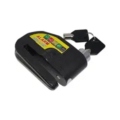 GENERICO - Candado con Alarma Sonido y Freno de Disco para Moto