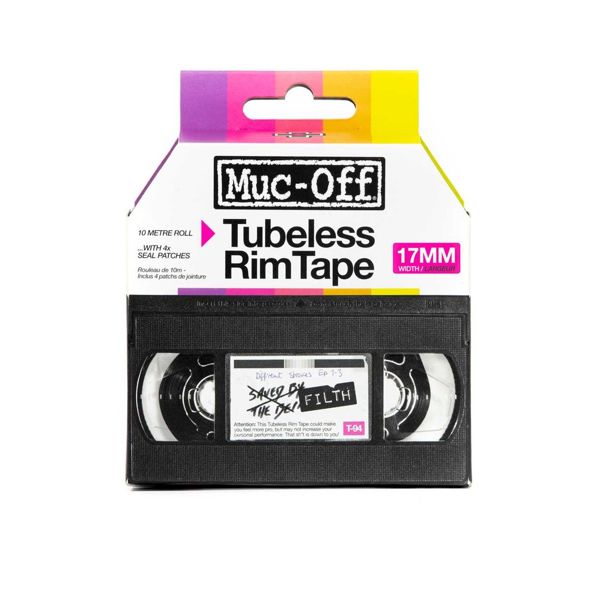 MUC OFF - Cinta tubeless 17mm x 10m Muc-Off