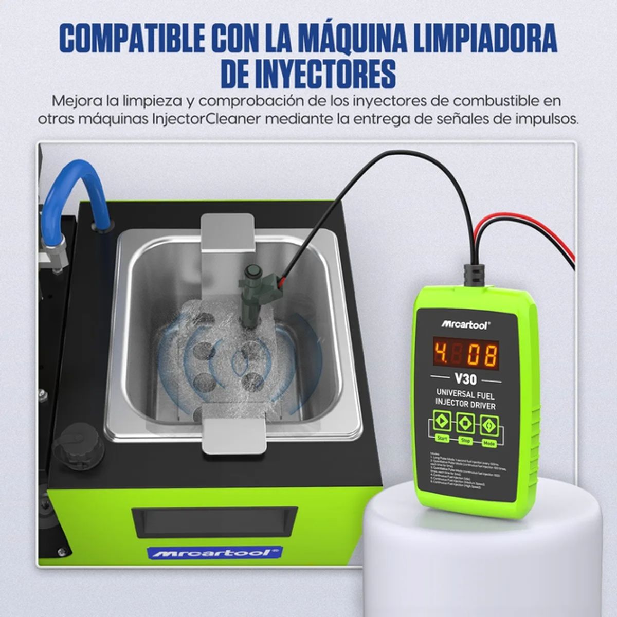 GENERICO - Probador de Inyectores de Combustible MRCartool V30