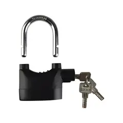 GENERICO - Candado Antirrobo 110dB con Alarma Resistente