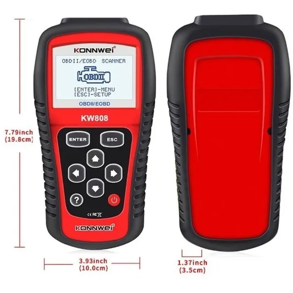 GENERICO - Escáner Automotriz OBD2 EOBD