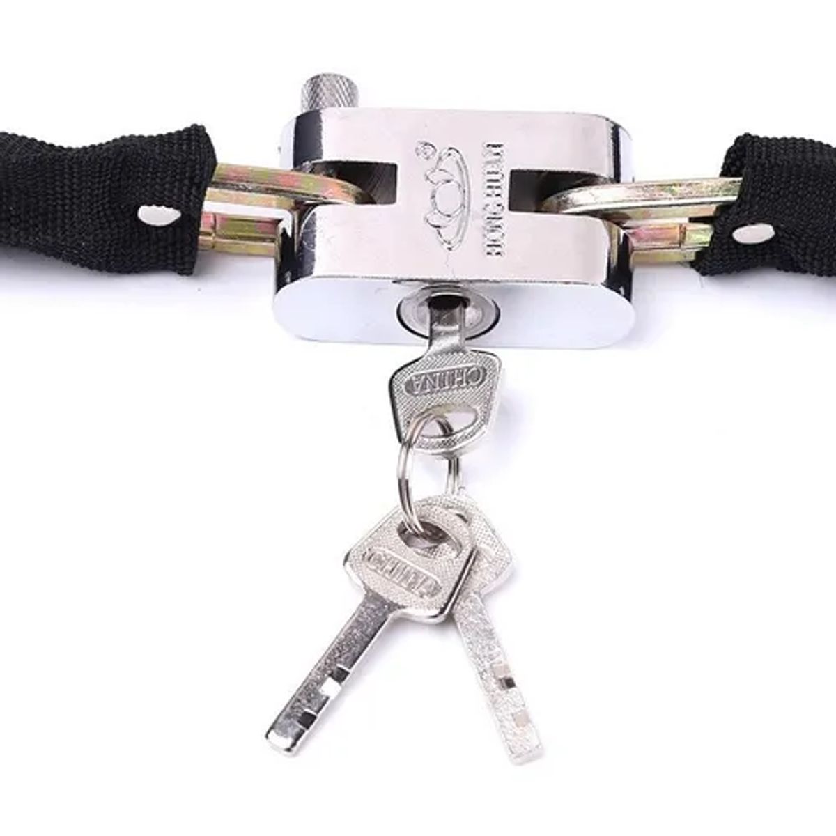 GENERICO - Candado Cadena para Motos y Bicicleta 120cm Excelente Seguridad