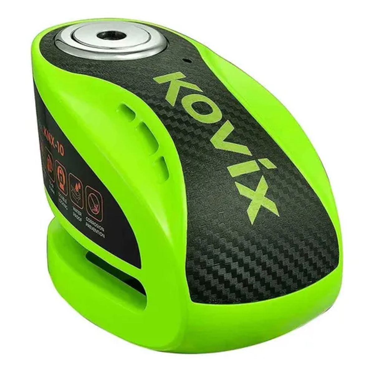 GENERICO - Candado Disco Moto Kovix KNX10 Alarma 120dB Doble Lock 10mm
