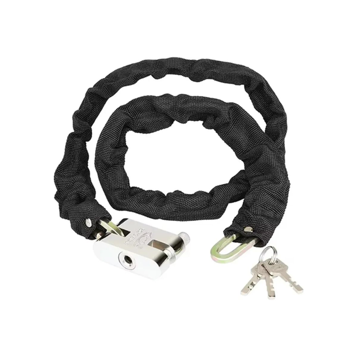 GENERICO - Pack 3 Cadenas Seguridad - Candado para Motos y Bicicleta 100cm