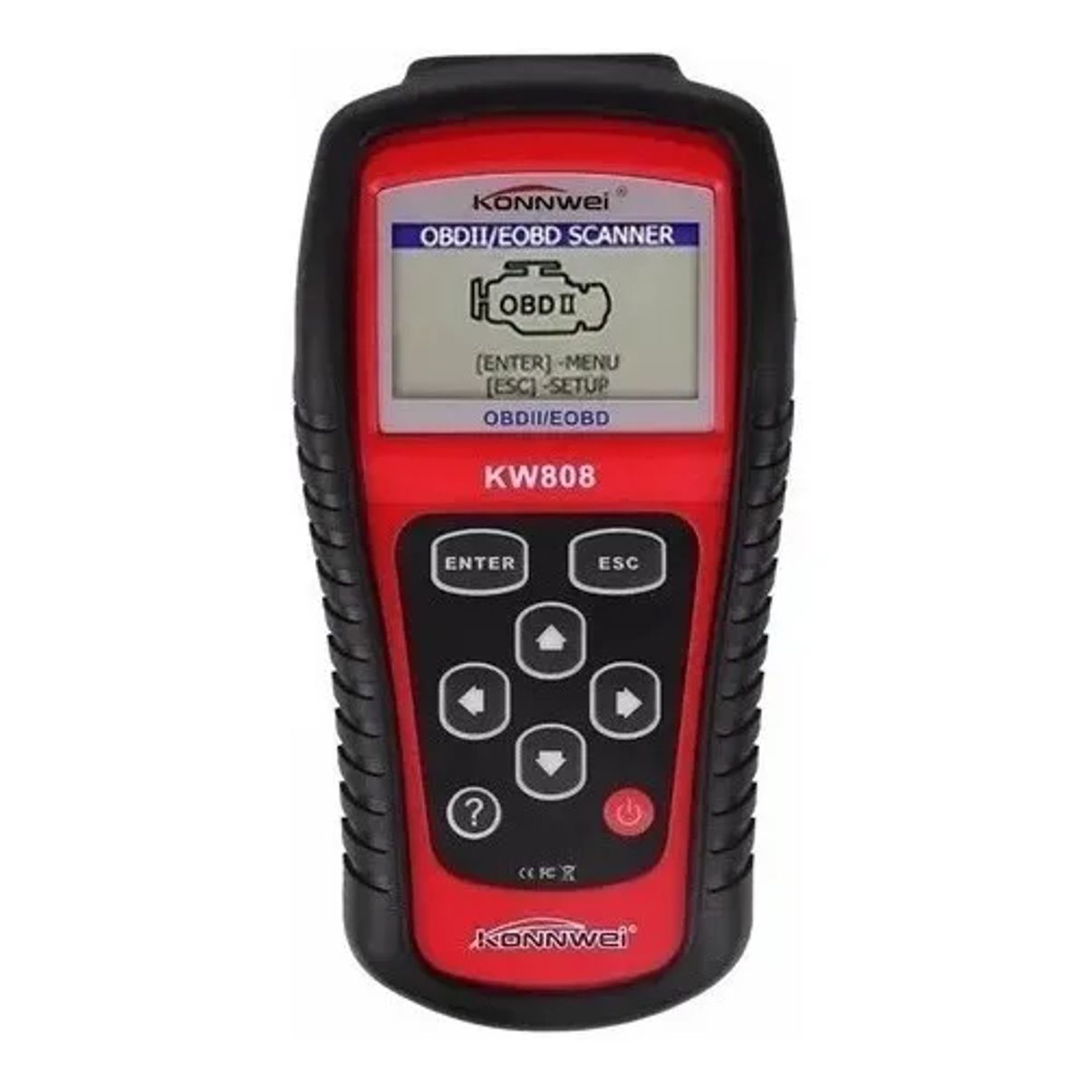 GENERICO - Scanner Automotriz Multimarca Konnwei KW808 Portátil
