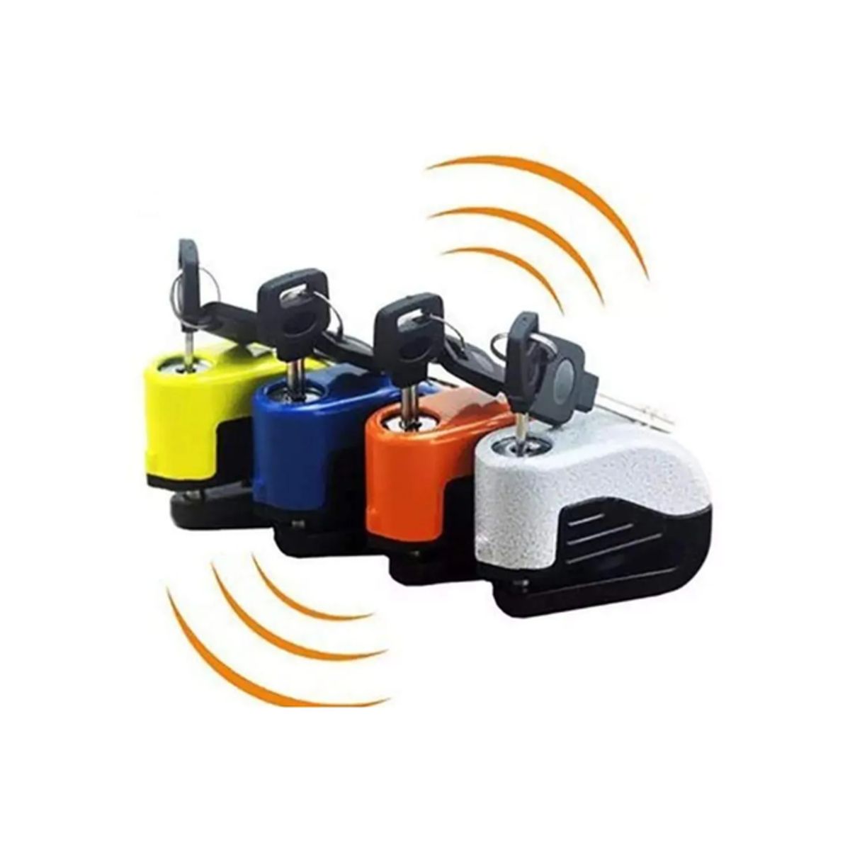 GENERICO - Candado Freno de Disco Moto con Alarma Antirrobo