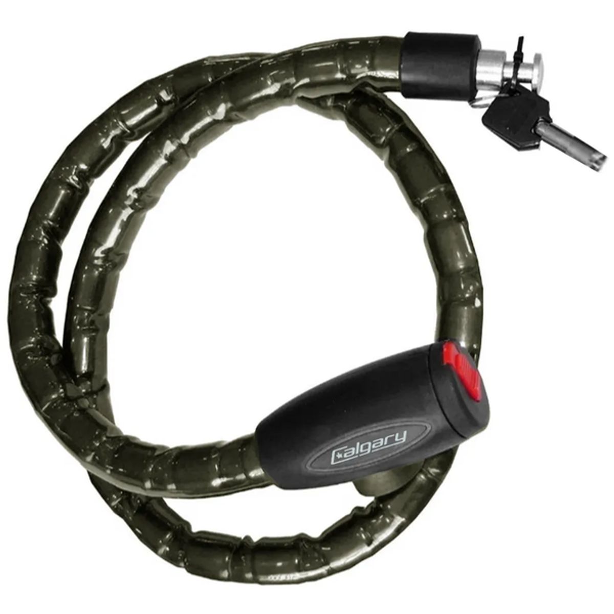GENERICO - Candado Seguridad Moto 22mm Cadena 12m con Llave
