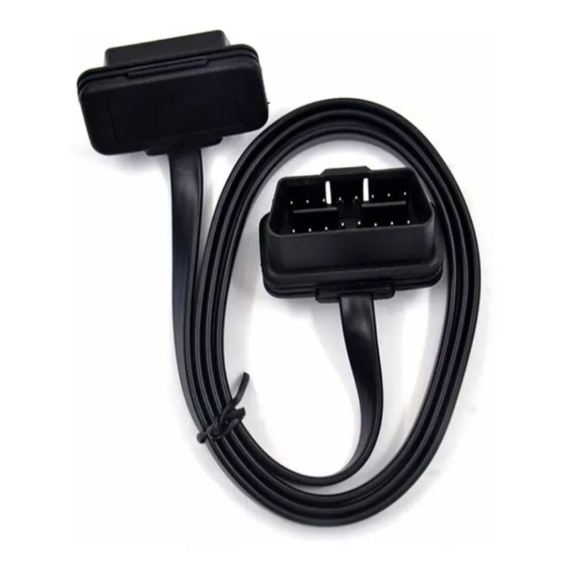 GENERICO - Cable Extensión Plano OBDII OBD2 Macho a Hembra