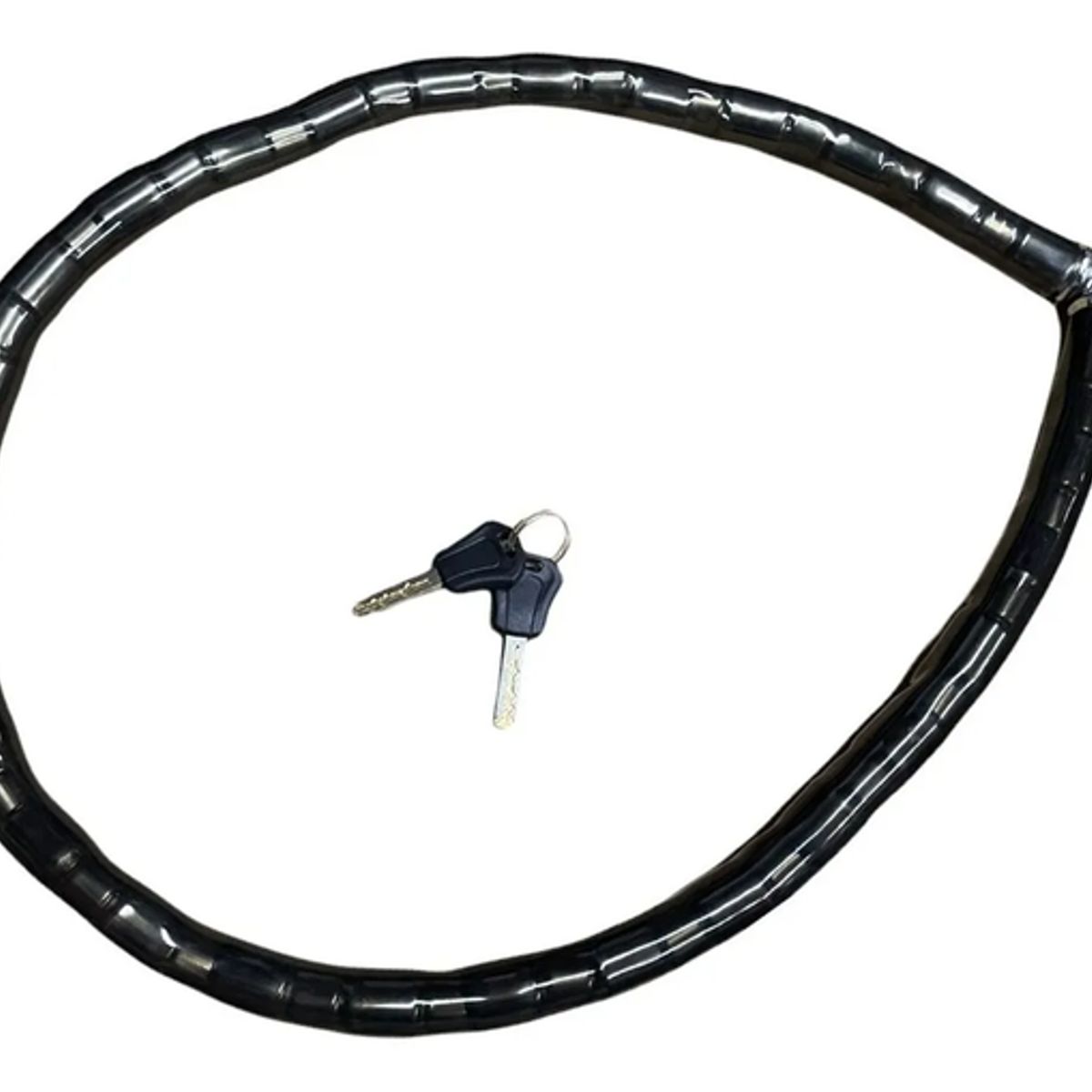 GENERICO - Candado Grueso para Moto y Bicicleta Antirrobo Profesional Negro