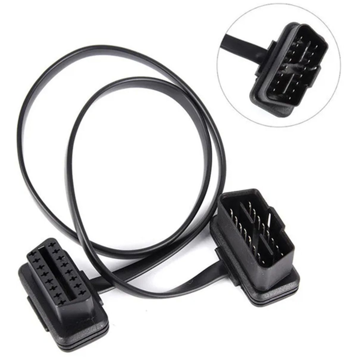GENERICO - Cable Extensión Scanner OBD2 16 Pines Alargador Conector