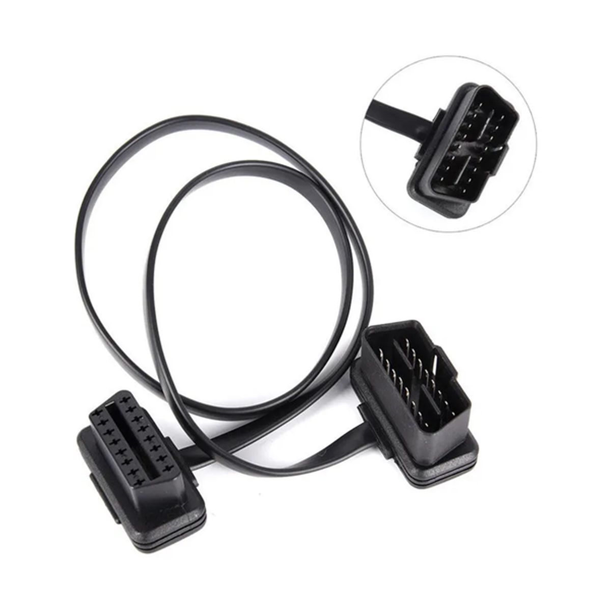 GENERICO - Cable Extensión Scanner OBD2 16 Pines Alargador Conector