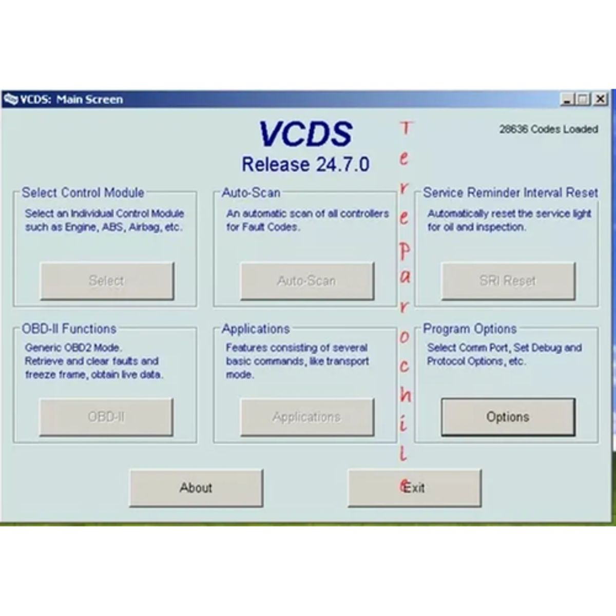 GENERICO - Software Escáner Autos VAG COM VCDS HEX-V2
