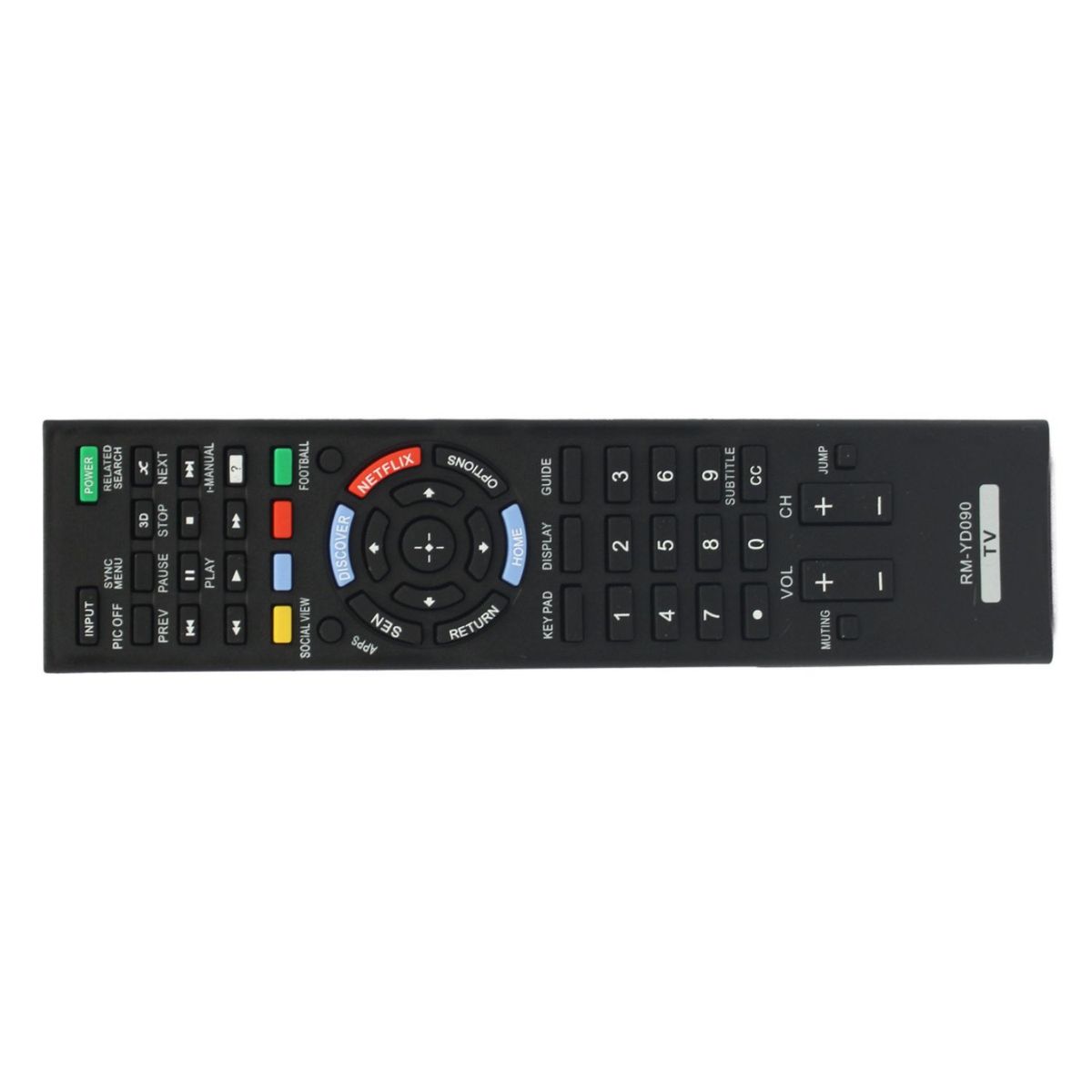 TECNOLAB - Control Remoto Universal RM-YD090 SmartTv Oem - SC