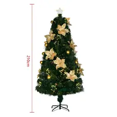 GENERICO - Árbol De Navidad Con Luces 210cm
