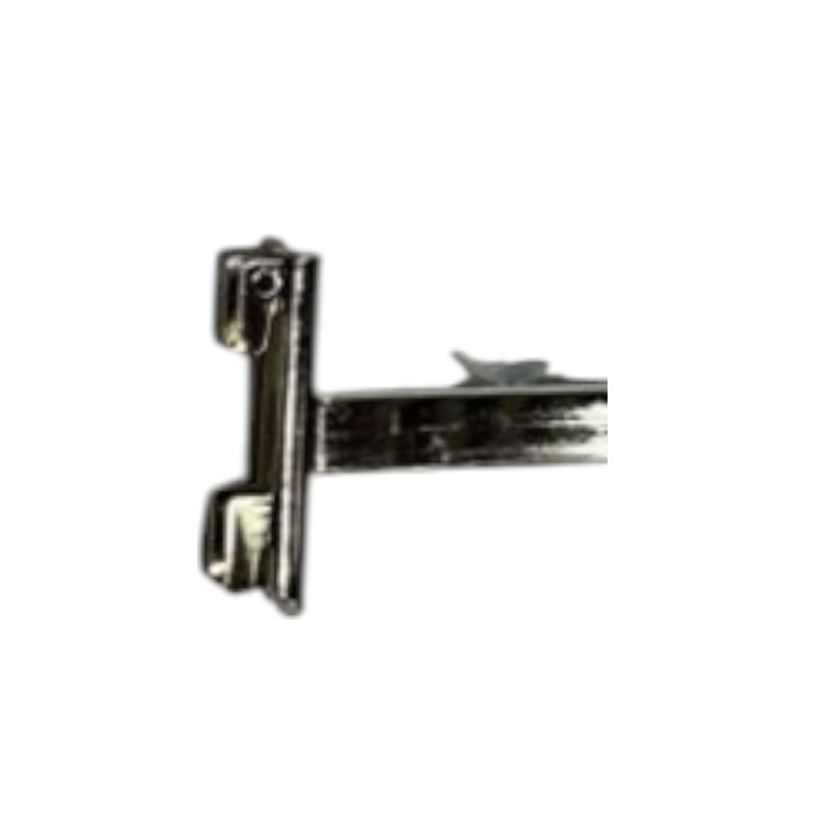 GENERICO - Pack 2 Soportes para vidrio o madera Para Riel 35 Cm Gms