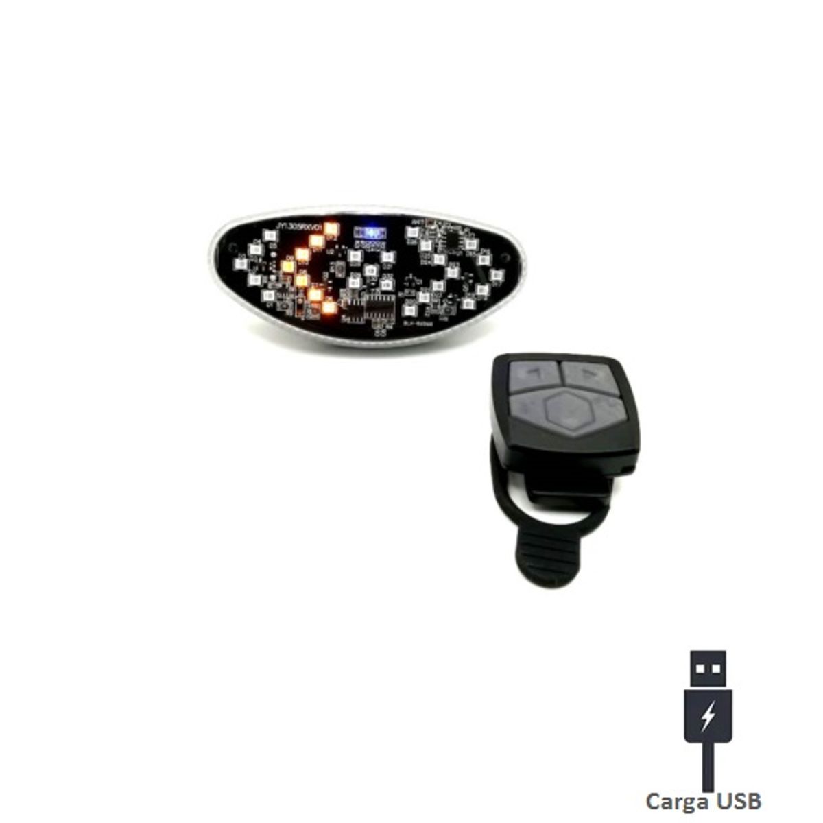 BIANCHI - LUZ BIANCHI INTERMITENTE RECARGABLE USB