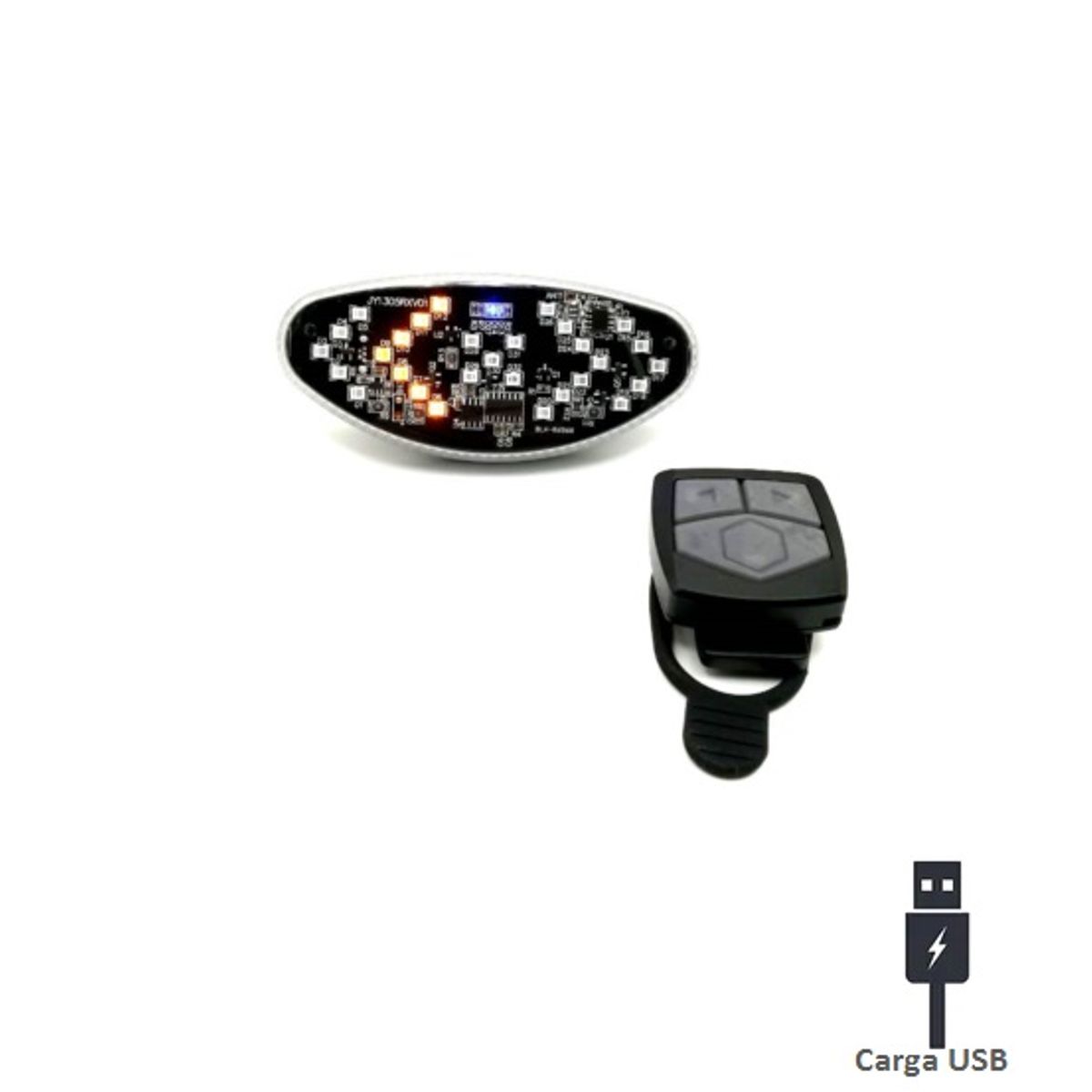 BIANCHI - LUZ BIANCHI INTERMITENTE RECARGABLE USB