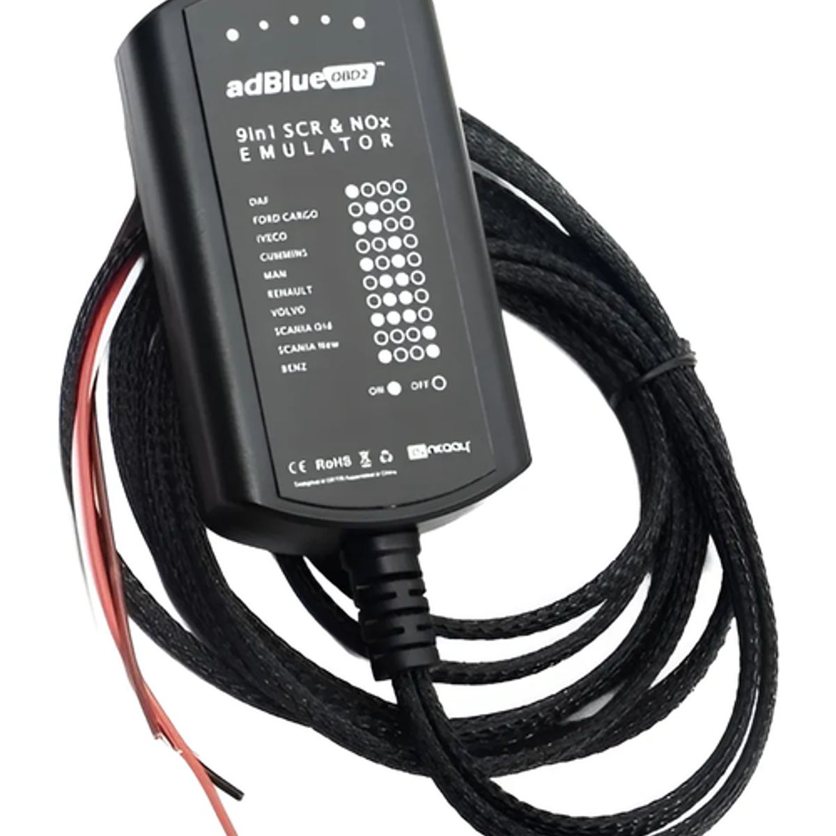 GENERICO - Emulador AdBlue 9 en 1 para Camiones Multimarcas Euro 4-5