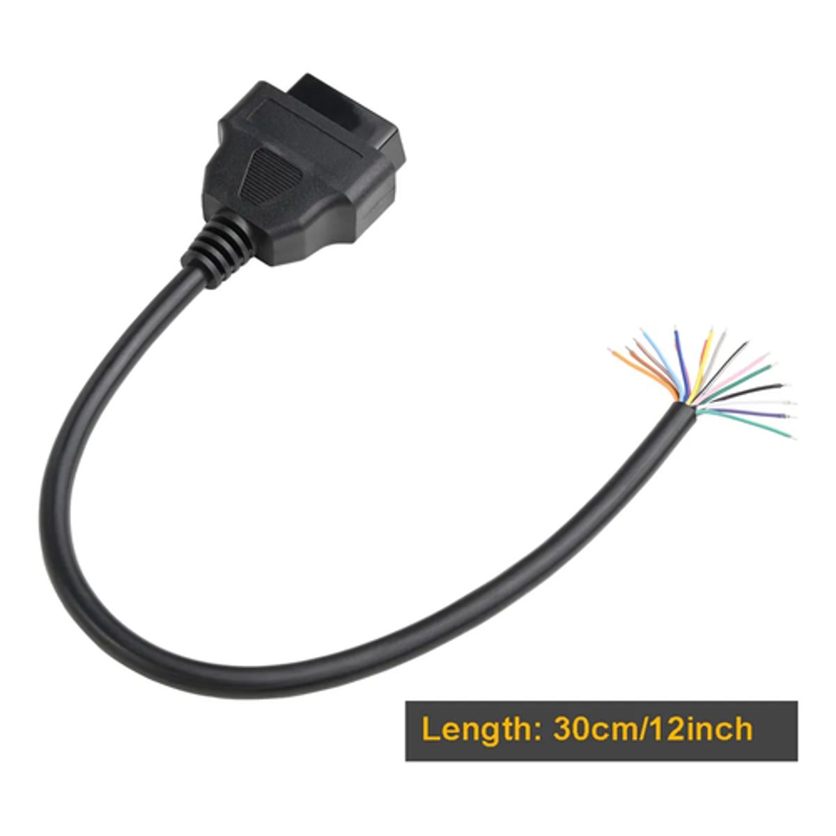 GENERICO - Adaptador OBD OBD2 Hembra 16 Pin Extensión