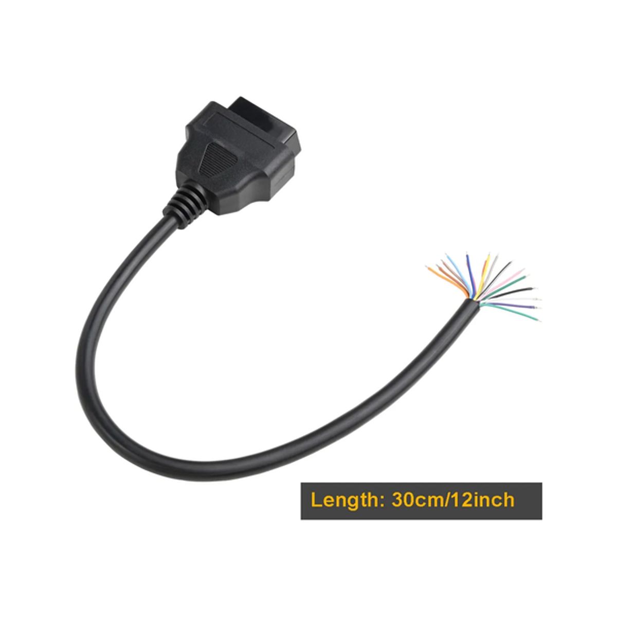 GENERICO - Adaptador OBD OBD2 Hembra 16 Pin Extensión