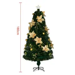 GENERICO - Árbol de Navidad con Luces 180cm