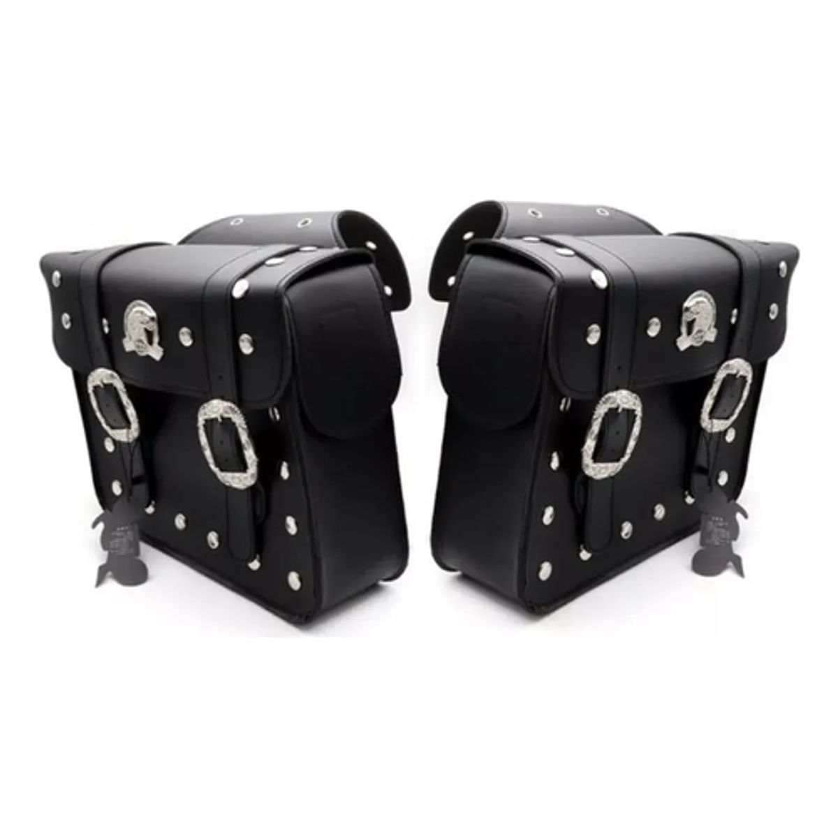 GENERICO - Alforjas Moto Estilo Shopper 563 Negra Electros