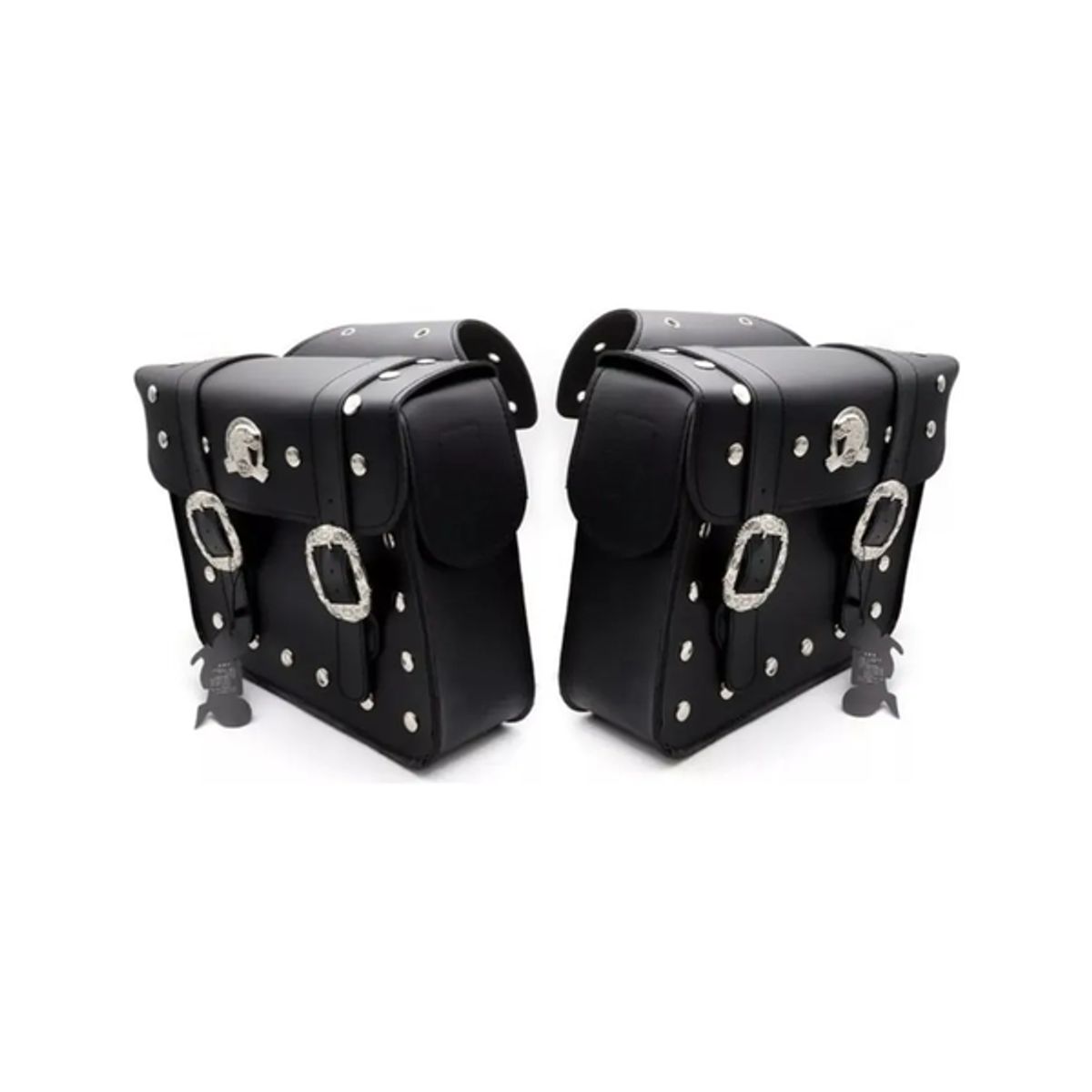 GENERICO - Alforjas Moto Estilo Shopper 563 Negra Electros