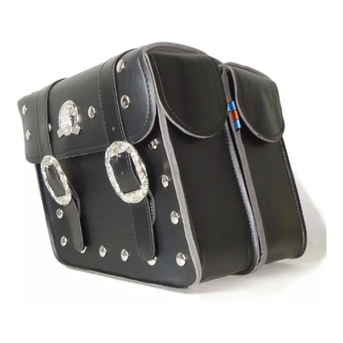 GENERICO - Alforjas Moto Top Case 2 Unidades Estilo Shopper