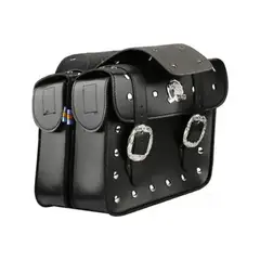 GENERICO - Alforjas Moto Top Case Estilo Shopper con Broche