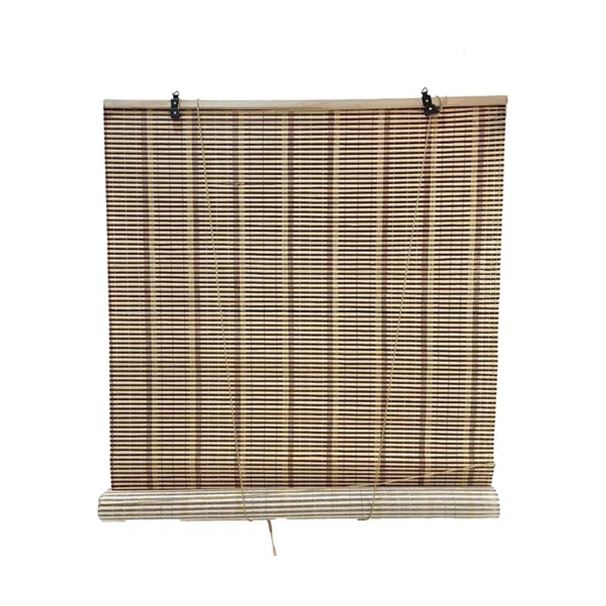 GENERICO - Cortina Persiana Roller Enrollable Bambú 90x180 cm