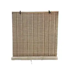 GENERICO - Cortina Persiana Roller Enrollable Bambú 90x180 cm