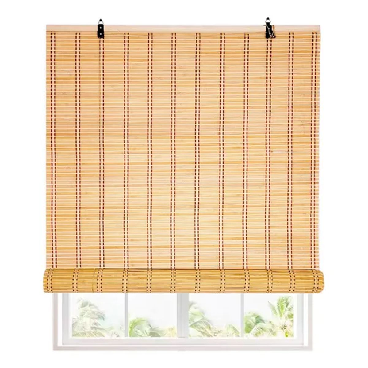 GENERICO - Cortina Persiana Roller Enrollable Bambú 90x180 cm