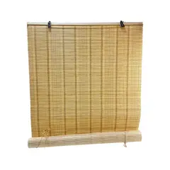 GENERICO - Cortina Bambú Roller Persiana Enrollable 120x150 cm Ventana