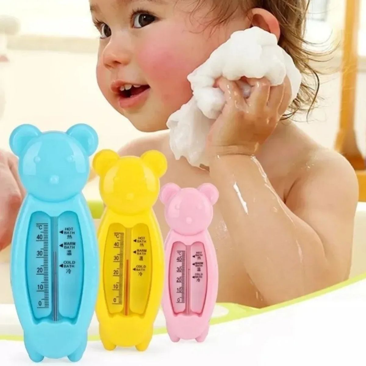 GENERICO - Termómetro Para Bañera De Bebé Agua Tina Temperatura