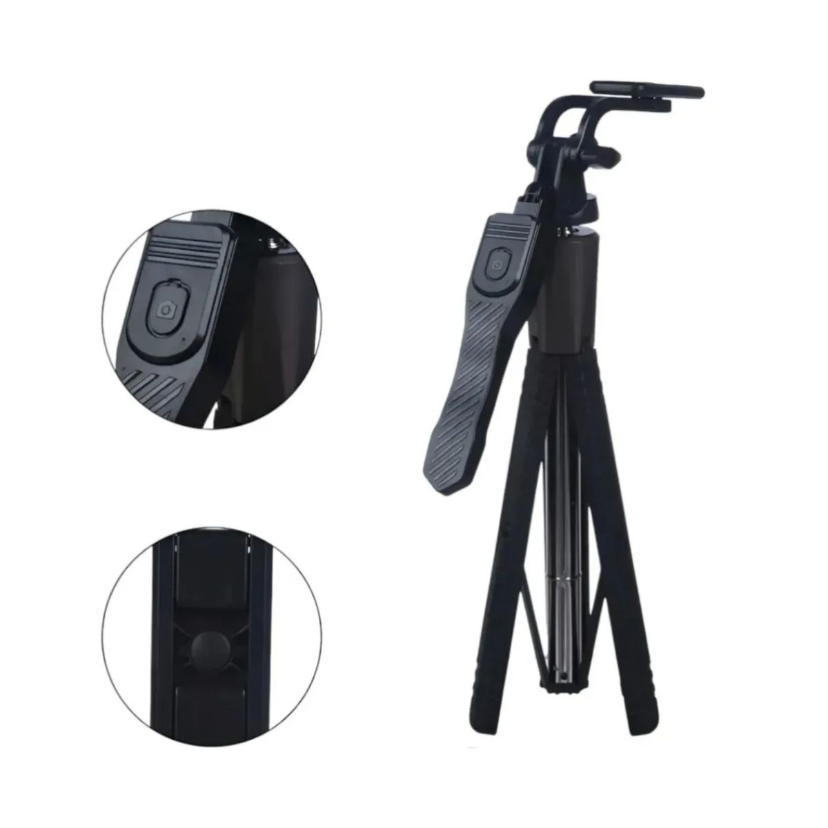 GENERICO - Tripode Soporte Celular Palo Selfie + Control Por Bluetooth