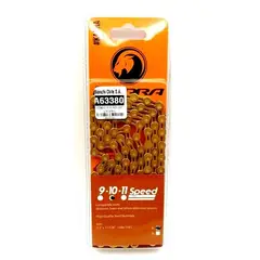 KAPRA - CADENA 10V PERFORADA GOLD 12X332X116L