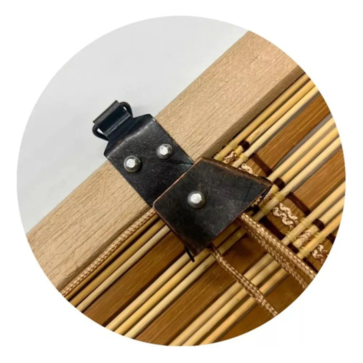 GENERICO - Cortina Enrollable Bambú Roller 90x180 cm