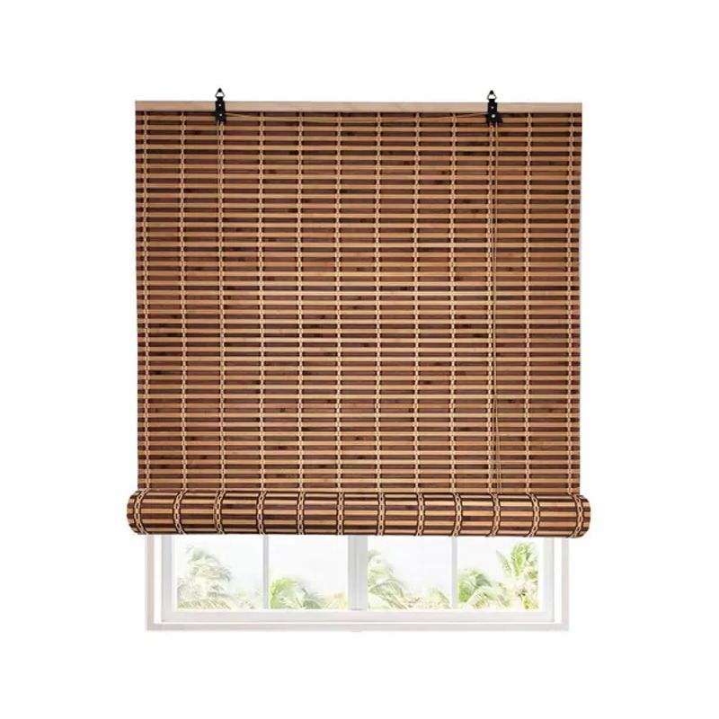 GENERICO - Cortina Bambú Persiana Bicolor 120x180 cm Beiti Nuevos Diseños