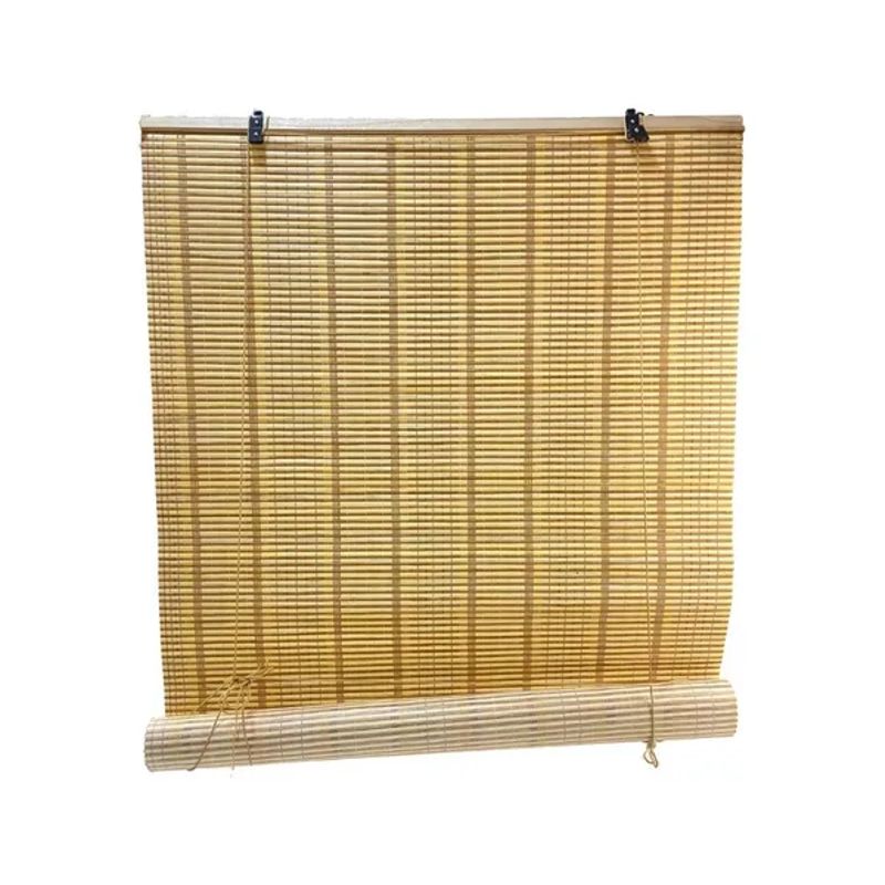 GENERICO - Cortina Bambú Roller Persiana Enrollable 120x150 cm Ventana