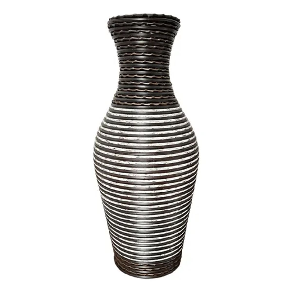 GENERICO - Florero Jarrón Decorativo Tejido Moderno 40 cm M3