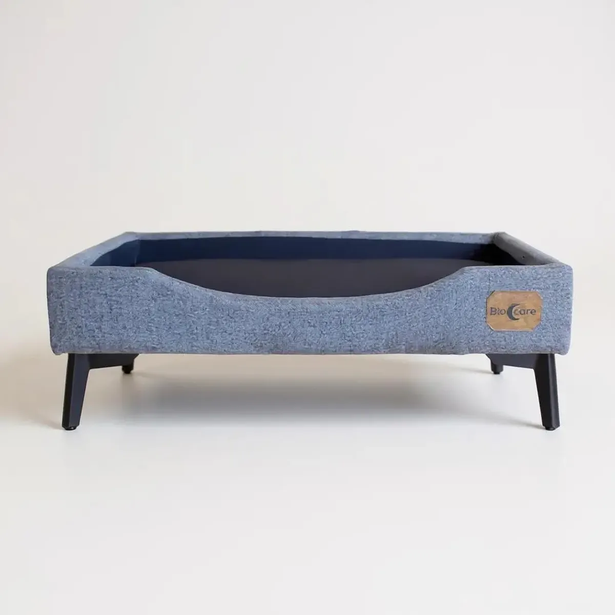 BLOCCARE - Cama de Mascotas - Talla XL EXTRA (110x80 cm) / Pata Metalica 12 cm (Gris)
