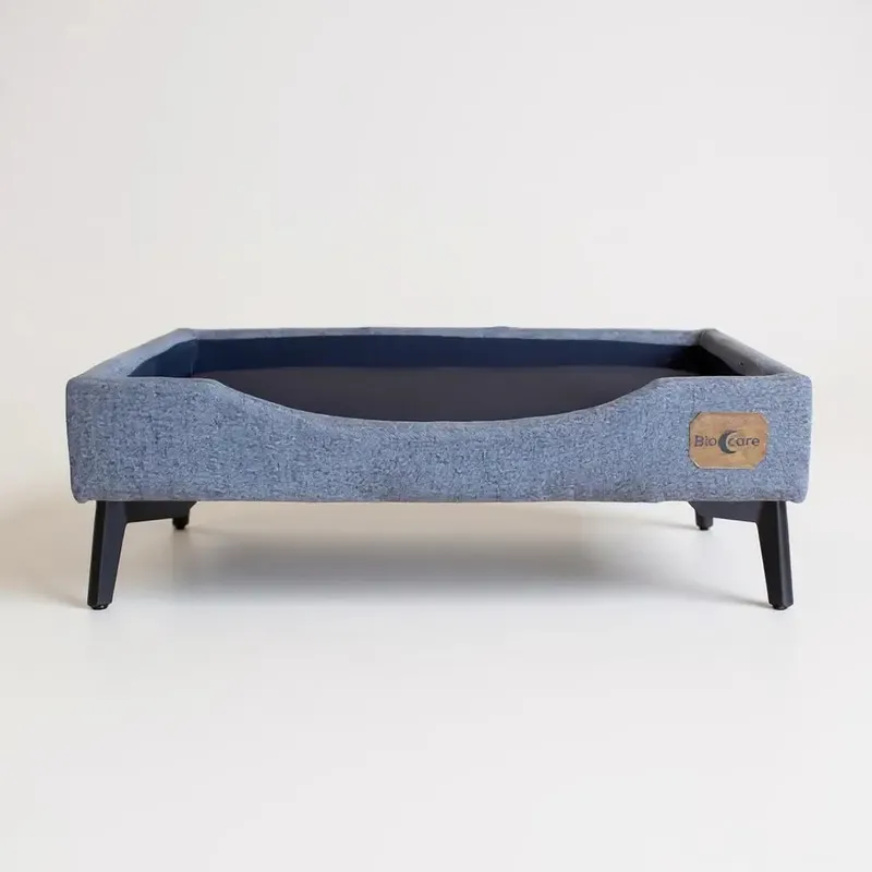 BLOCCARE - Cama de Mascotas - Talla XL EXTRA (110x80 cm) / Pata Metalica 12 cm