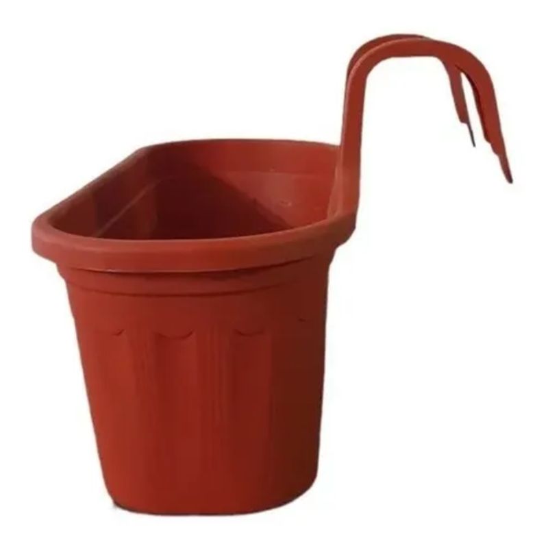 GENERICO - Pack 3 Maceteros para Balcón Pared Jardinera
