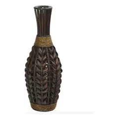 GENERICO - Florero Jarrón Decorativo Trenzado Moderno 70 cm M5