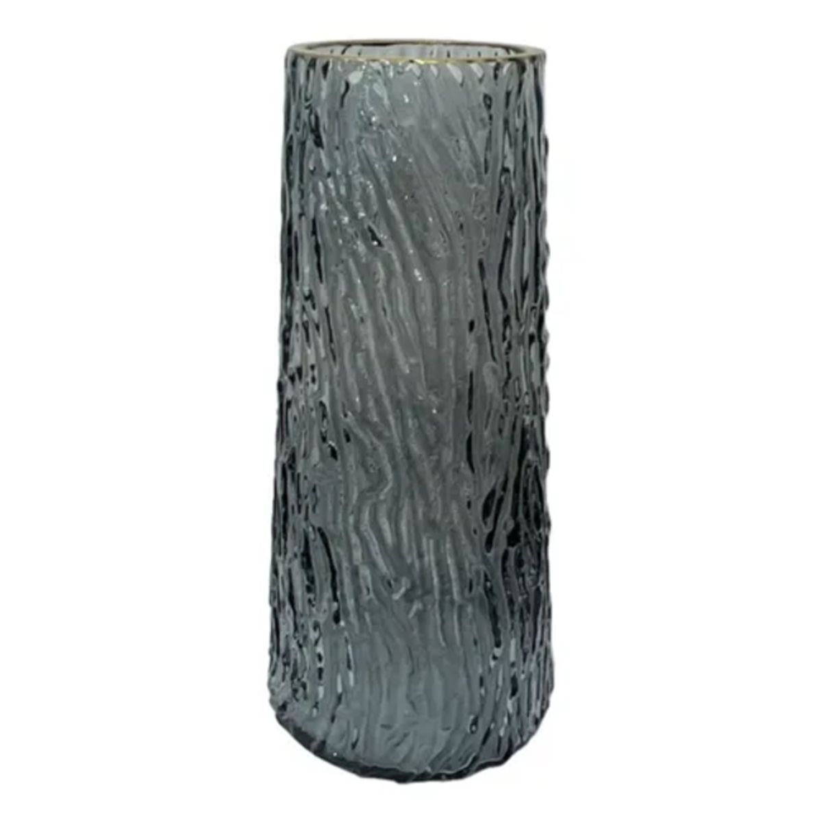 GENERICO - Florero Jarrón Decorativo Vidrio Clásico Ramas 22 cm