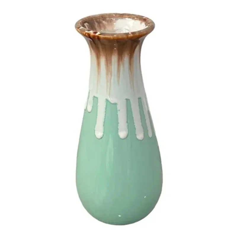 GENERICO - Florero Jarrón Decorativo Cerámica para Decoración Hogar