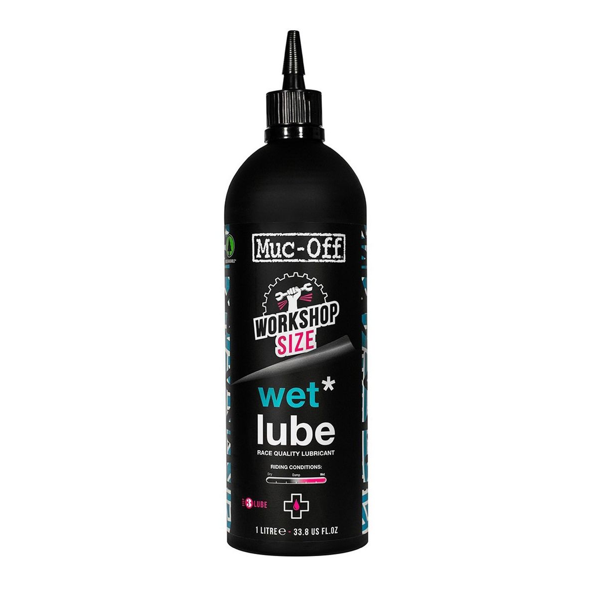 MUC OFF - Lubricante húmedo wet lube Muc-Off workshop 1000ml