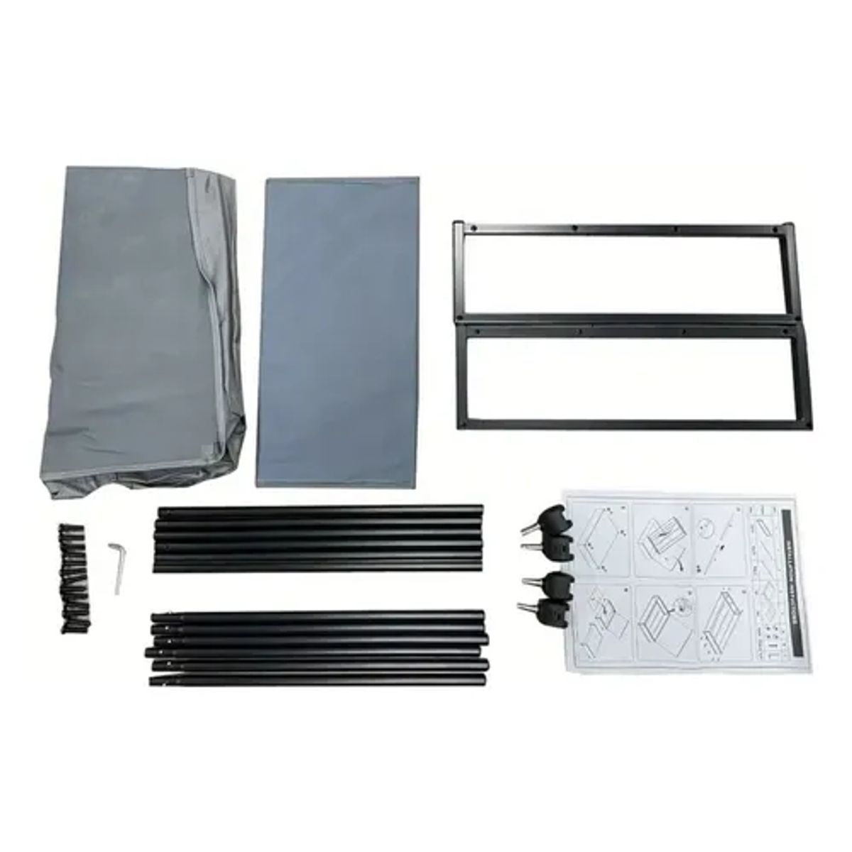 GENERICO - Pack 2 Cajas Almacenamiento para Debajo de la Cama con Ruedas