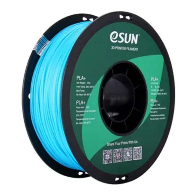 GENERICO - Filamento Impresión 3D PLA+ Esun 175 mm 1 kg Celeste