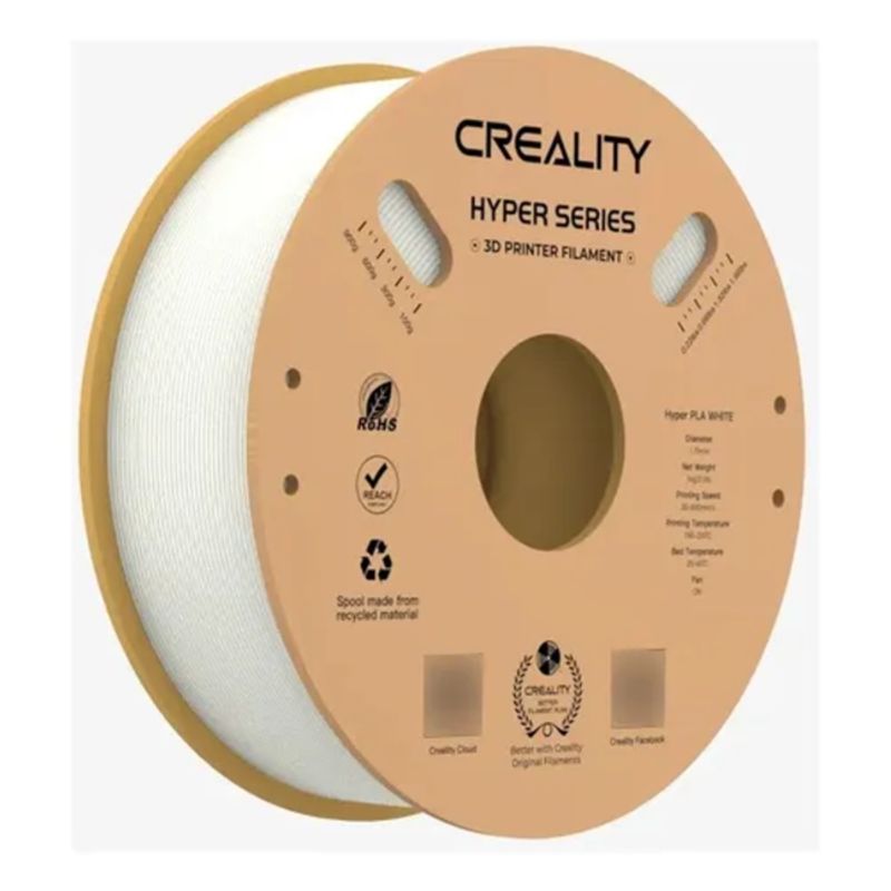 GENERICO - Filamento Creality Hyper PLA 175 mm 1 kg Alta Velocidad